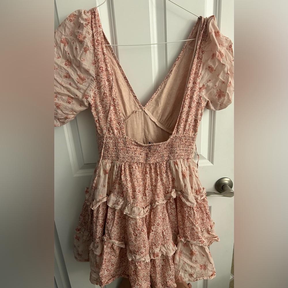 Pink Floral Dress